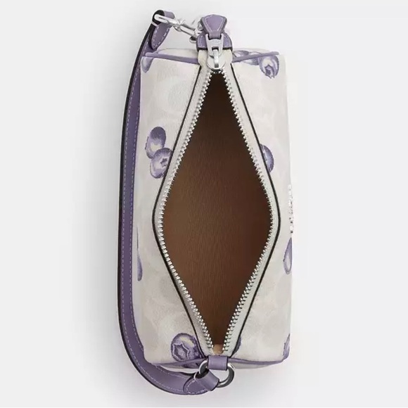 New Coach Nolita Barrel Bag In blueberry Signature Canvas CR369 - Picture 7 of 7